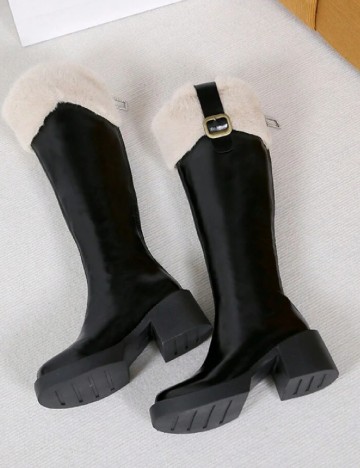 Cizme SHEIN, negru
