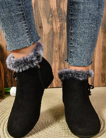 Botine SHEIN, negru Negru