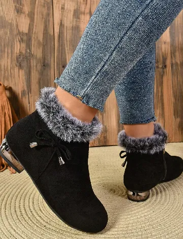 Botine SHEIN, negru Negru