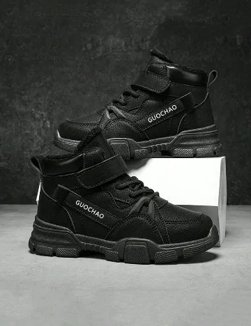 Ghete Shein Kids, negru Negru