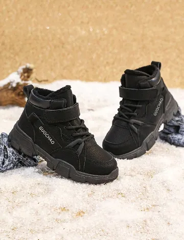 Ghete Shein Kids, negru Negru