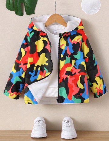 Jacheta Shein Kids, mix culori