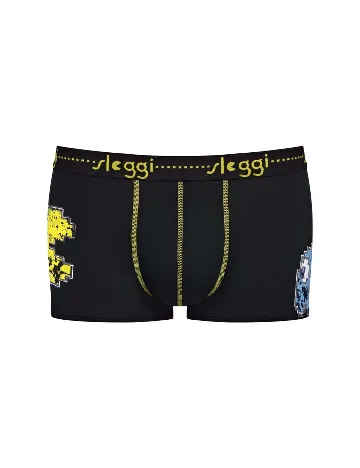Set Boxeri 2 perechi Sloggi by Triumph, negru/albastru Negru