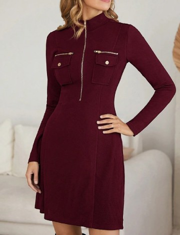 Rochie scurta SHEIN, rosu