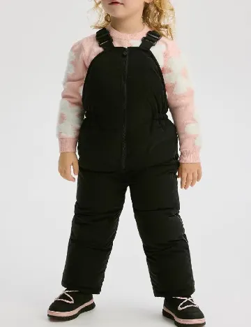 Salopeta de ski Reserved, negru Negru
