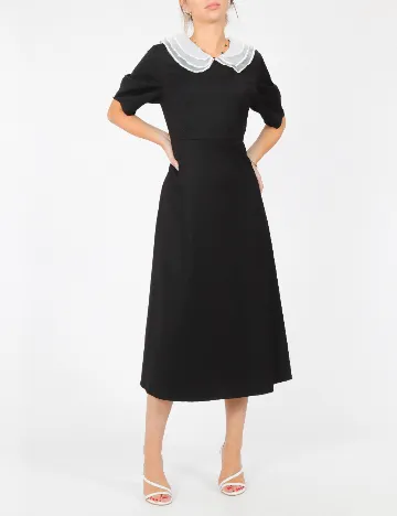 Rochie medie Dazy, negru Negru