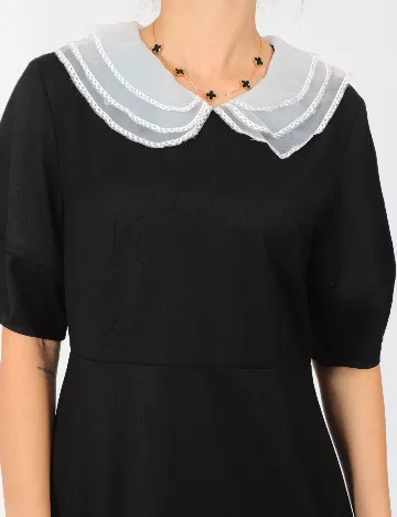Rochie medie Dazy, negru Negru