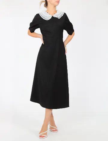 Rochie medie Dazy, negru Negru