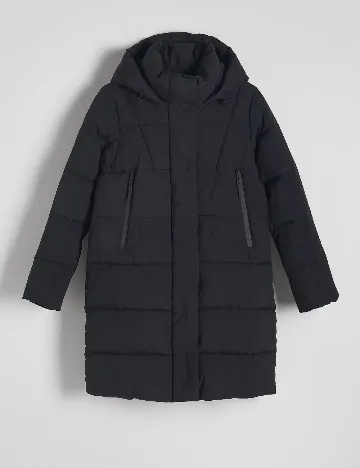 Geaca Reserved, negru Negru