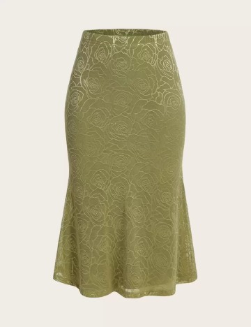 Fusta SHEIN, verde
