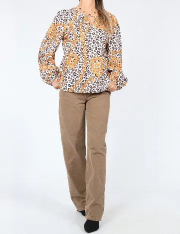 Bluza SHEIN, alb Alb
