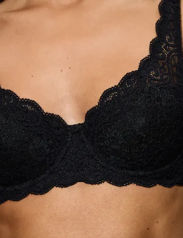 Sutien Triumph, negru Negru