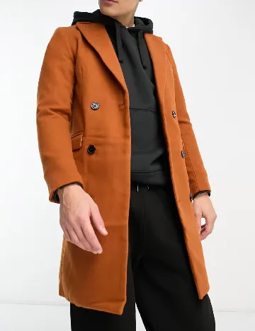 Palton Bolongaro Trevor, caramiziu Portocaliu