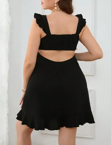 Rochie scurta SHEIN CURVE, negru Negru