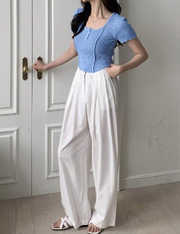 Top SHEIN, albastru