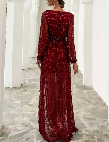 Rochie lunga SHEIN, rosu