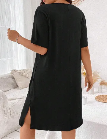 Rochie medie SHEIN CURVE, negru Negru