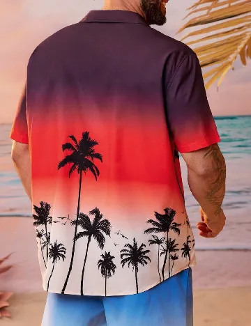 Camasa SHEIN Plus Size Men, mix culori Mix culori