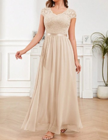 Rochie lunga SHEIN, bej