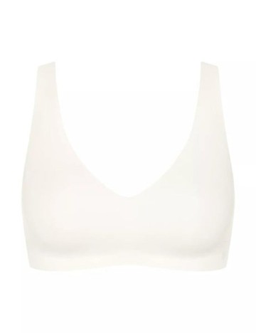 Bustiera Sloggi by Triumph Plus Size, alb