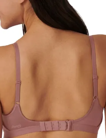 Sutien Sloggi by Triumph Plus Size, roz pudra inchis Roz