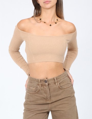 Top SHEIN, crem