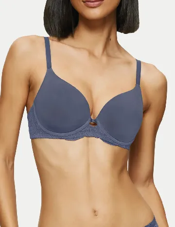 Sutien Triumph, albastru Albastru