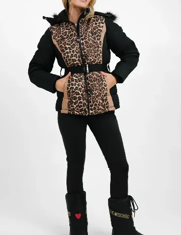 Geaca Threadbare, animal print Animal print
