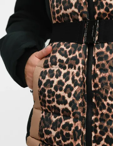 Geaca Threadbare, animal print Animal print