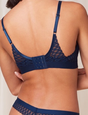 Sutien Triumph, albastru