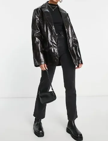 Jacheta ASOS, maro inchis Maro
