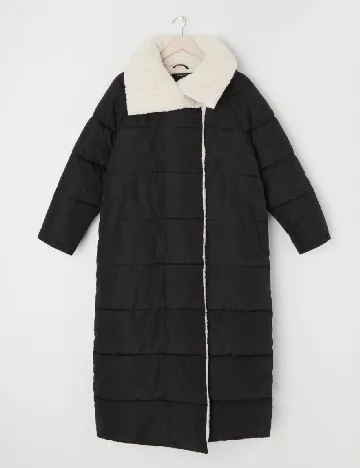 Geaca Oversize Sinsay, negru Negru