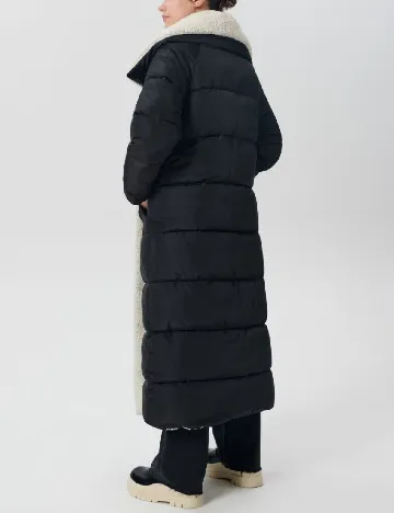 Geaca Oversize Sinsay, negru Negru