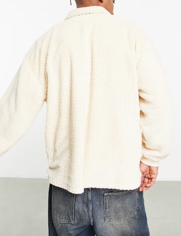 Bluza Oversize ASOS, crem