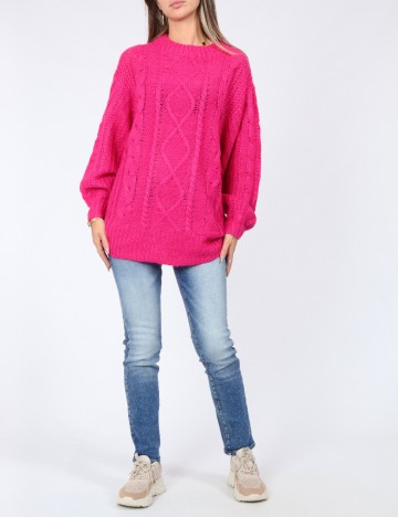 Pulover Oversize Brave Soul, roz