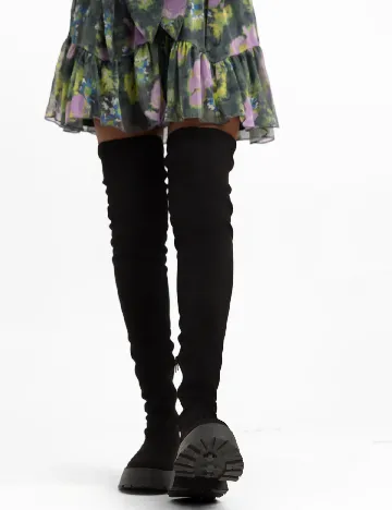 Cizme ASOS, negru Negru