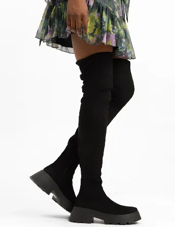 Cizme ASOS, negru Negru