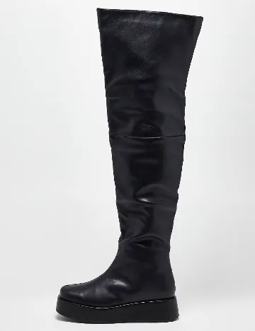 Cizme ASOS, negru Negru