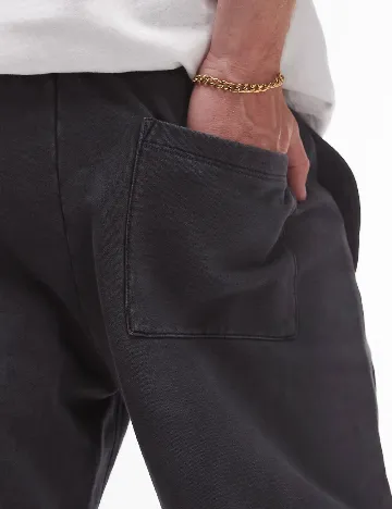 Pantaloni Topman, gri inchis Gri
