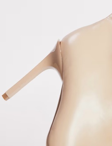 Botine Top Shop, crem
