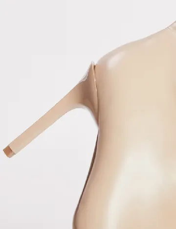 Botine Top Shop, crem Crem