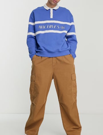 Bluza ASOS, albastru