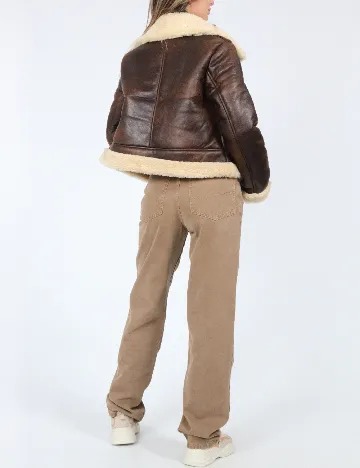 Geaca Stradivarius, maro Maro