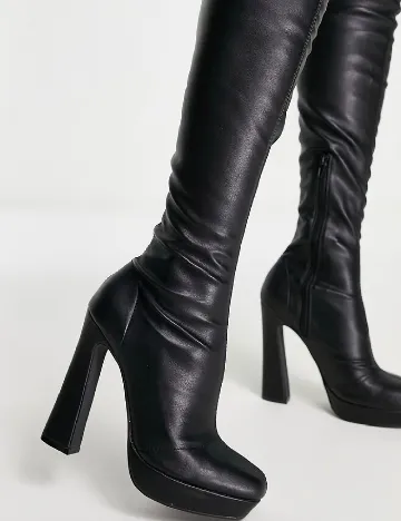 Cizme ASOS, negru Negru