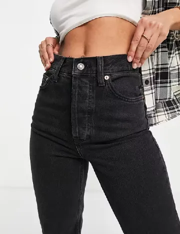 Blugi Top Shop, negru Negru