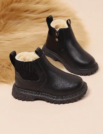 Ghete Shein Kids, negru Negru
