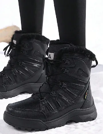 Ghete impermeabile SHEIN, negru Negru