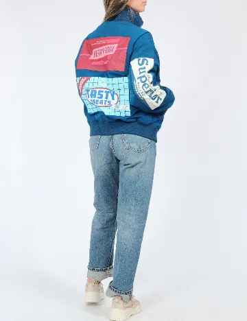 Geaca Jack&Jones, albastru Albastru