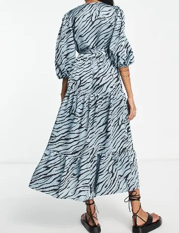 Rochie medie Glamorous, albastru Albastru
