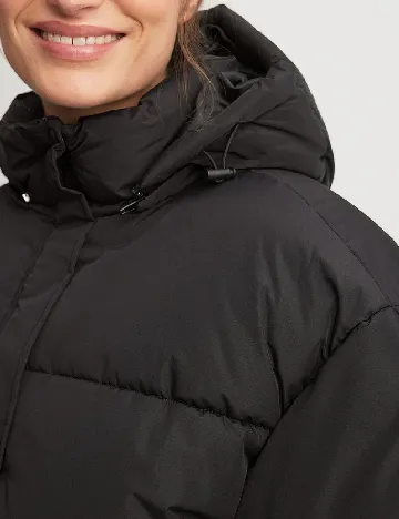 Geaca Oversize NA-KD, negru Negru